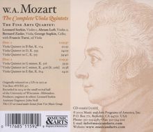 Wolfgang Amadeus Mozart (1756-1791): Streichquintette Nr.1-6, 2 CDs