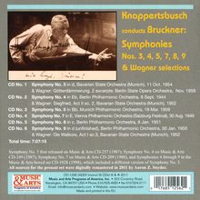 Anton Bruckner (1824-1896): Symphonien Nr.3-5,7-9, 6 CDs