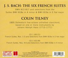 Johann Sebastian Bach (1685-1750): Französische Suiten BWV 812-817, 2 CDs