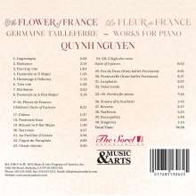 Germaine Tailleferre (1892-1983): Klavierwerke "Flower of France", CD