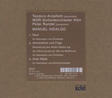 Manuel Hidalgo (geb. 1956): Nuut für Akkordeon &amp; Orchester, CD