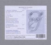 Mauricio Kagel (1931-2008): Quirinus' Liebeskuss "Alles wechselt" (All things change), CD