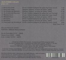 Jean Pierre Collot - Spectral Visions of Goethe, CD