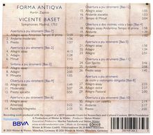 Vicente Baset (1719-1764): Symphonien BAS 1-11 (Madrid 1753), CD