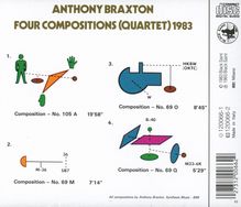 Anthony Braxton (geb. 1945): Four Compositions (Quartet) 1983, CD