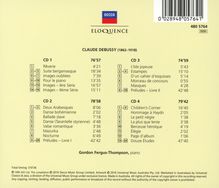 Claude Debussy (1862-1918): Klavierwerke, 4 CDs