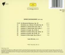 Sergej Rachmaninoff (1873-1943): Moments musicaux op.16, CD