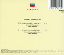 Johannes Brahms (1833-1897): Symphonie Nr.2, CD