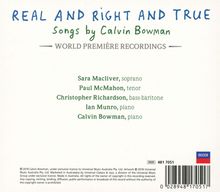 Calvin Bowman (geb. 1972): Songs, 2 CDs