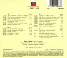 Irma Kolassi - The Decca Recitals, 4 CDs