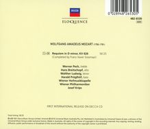 Wolfgang Amadeus Mozart (1756-1791): Requiem KV 626, CD