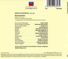 Modest Mussorgsky (1839-1881): Chowanschtschina, 3 CDs