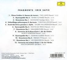 Erik Satie (1866-1925): Fragments (Satie Reworks &amp; Remixes), CD