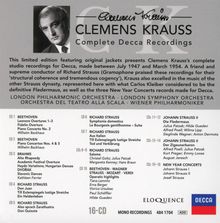 Clemens Krauss - Complete Decca Recordings, 16 CDs