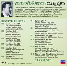 Ludwig van Beethoven (1770-1827): Beethoven Odyssey (Colin Davis dirigiert), 12 CDs