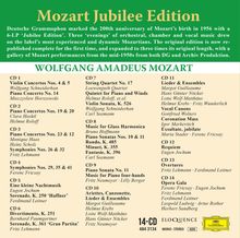 Mozart Jubilee Edition: Deutsche Grammophon feierte 1956 Mozarts 200. Geburtstag mit 6-LP 'Jubilee Edition’.
