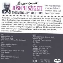 Joseph Szigeti - The Mercury Masters, 6 CDs