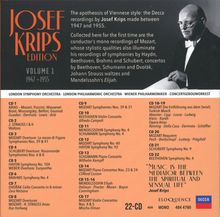 Josef Krips Edition Vol.1 (London,Wien,Amserdam), 22 CDs