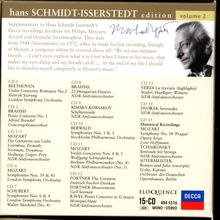 Hans Schmidt-Isserstedt  Edition Vol.2 (The Recordings on Philips,Mercury,Accord,Deutsche Grammophon), 15 CDs