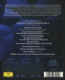 Text: John Williams: Concerto for Violin and Orchestra No. 2 for Anne-Sophie Mutter; Selected Film Themes.