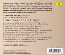 Rudolf Buchbinder - Brahms-Lieder (für Klavier arrangiert von Max Reger), CD