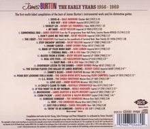 James Burton (geb. 1974): The Early Years 1956 - 1969, CD