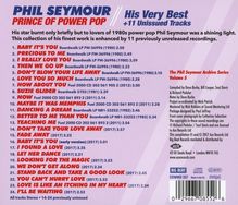 Phil Seymour: Prince Of Power Pop: His Very Best +11, CD