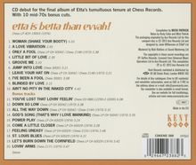 Etta James: Etta Is Betta Than Evvah!, CD