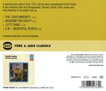 Frank Foster (1928-2011): The Loud Minority, CD