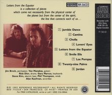 Jim Brock &amp; Van Manakas: Letters From The Equator, CD