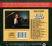Dick Hyman (geb. 1927): Plays Fats Waller, CD