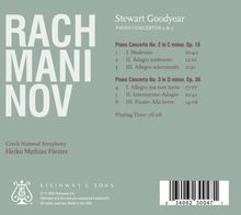 Sergej Rachmaninoff (1873-1943): Klavierkonzerte Nr.2 &amp; 3, CD