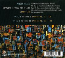 Philip Glass (geb. 1937): Etüden für Klavier Nr.1-20, 2 CDs