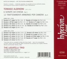 Tomaso Albinoni (1671-1751): Sonate da chiesa op.4 Nr.1-6, 2 CDs