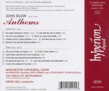 John Blow (1649-1708): Anthems, 2 CDs