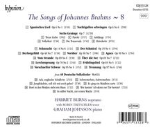 Johannes Brahms (1833-1897): Sämtliche Lieder Vol.8, CD