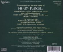 Henry Purcell (1659-1695): Complete Secular Solo Songs, 3 CDs