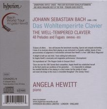 Johann Sebastian Bach (1685-1750): Das Wohltemperierte Klavier 1 &amp; 2, 4 CDs
