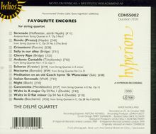 Delme Quartet - Favourite Encores, CD