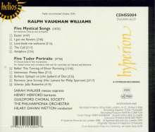 Ralph Vaughan Williams (1872-1958): Five Tudor Portraits, CD