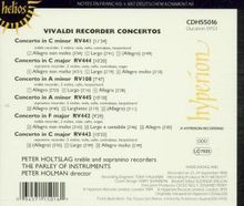 Antonio Vivaldi (1678-1741): Flötenkonzerte RV 108,441-445, CD