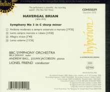 Havergal Brian (1876-1972): Symphonie Nr.3, CD