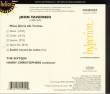 John Taverner (1490-1545): Missa Gloria Tibi Trinitas, CD