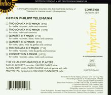 Georg Philipp Telemann (1681-1767): Kammermusik, CD