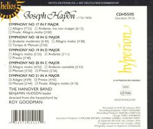 Joseph Haydn (1732-1809): Symphonien Nr.17-21, CD