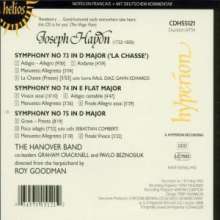 Joseph Haydn (1732-1809): Symphonien Nr.73-75, CD