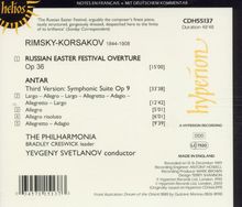 Nikolai Rimsky-Korssakoff (1844-1908): Symphonie Nr.2 "Antar", CD