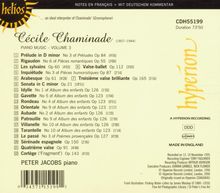 Cecile Chaminade (1857-1944): Klavierwerke Vol.3, CD