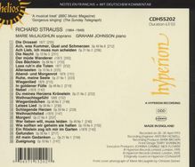 Richard Strauss (1864-1949): Lieder, CD