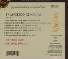 Francesco Geminiani (1687-1762): Concerto grosso "La Follia", CD